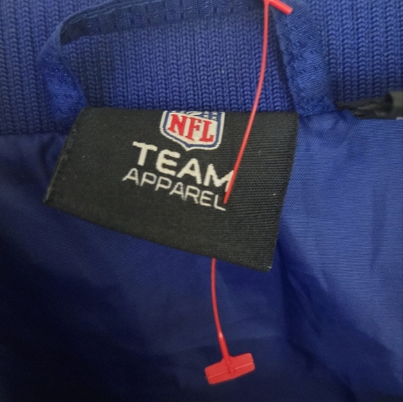 New York Giants NFL Jacket Blue White - Picture 2 of 7